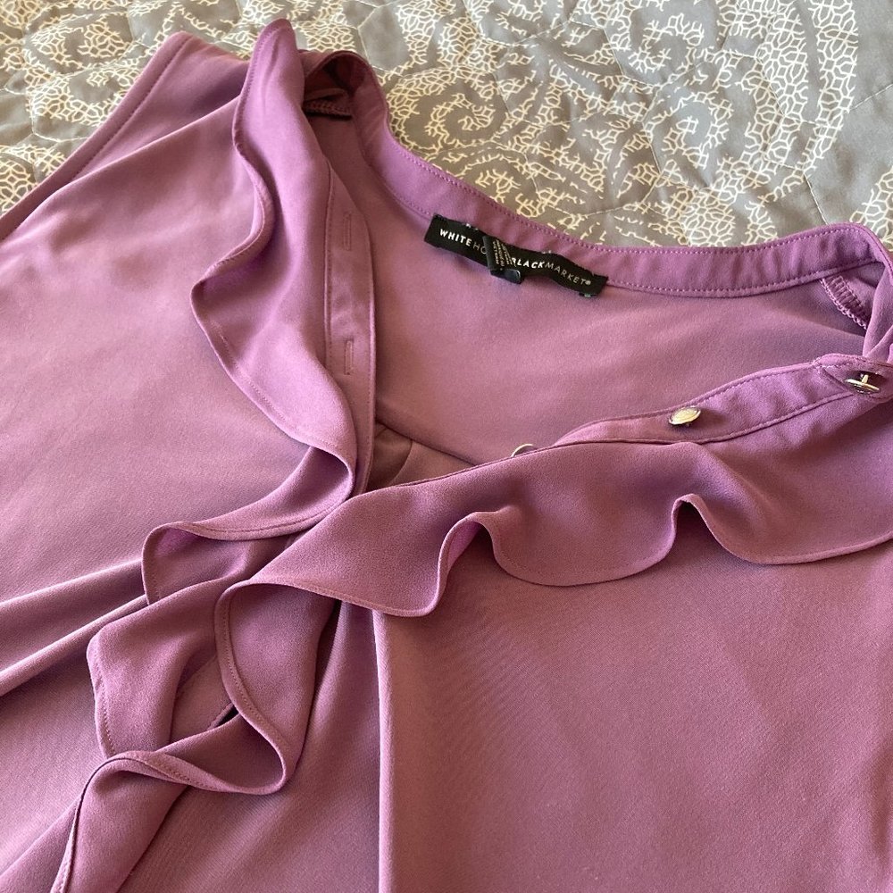 White House Black Market Top (Purple)